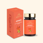 A bottle of Asvasiti Tablet by Ayurvedam containing 60 tablets