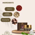 Kumkumadi Pure Lip Bliss Cream with it's key Ingredient's listed by Ayurvedam