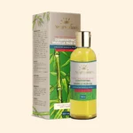 Comforting Muscle Rub Oil, an ayurvedic body massage oil along with its package by Ayurvedam