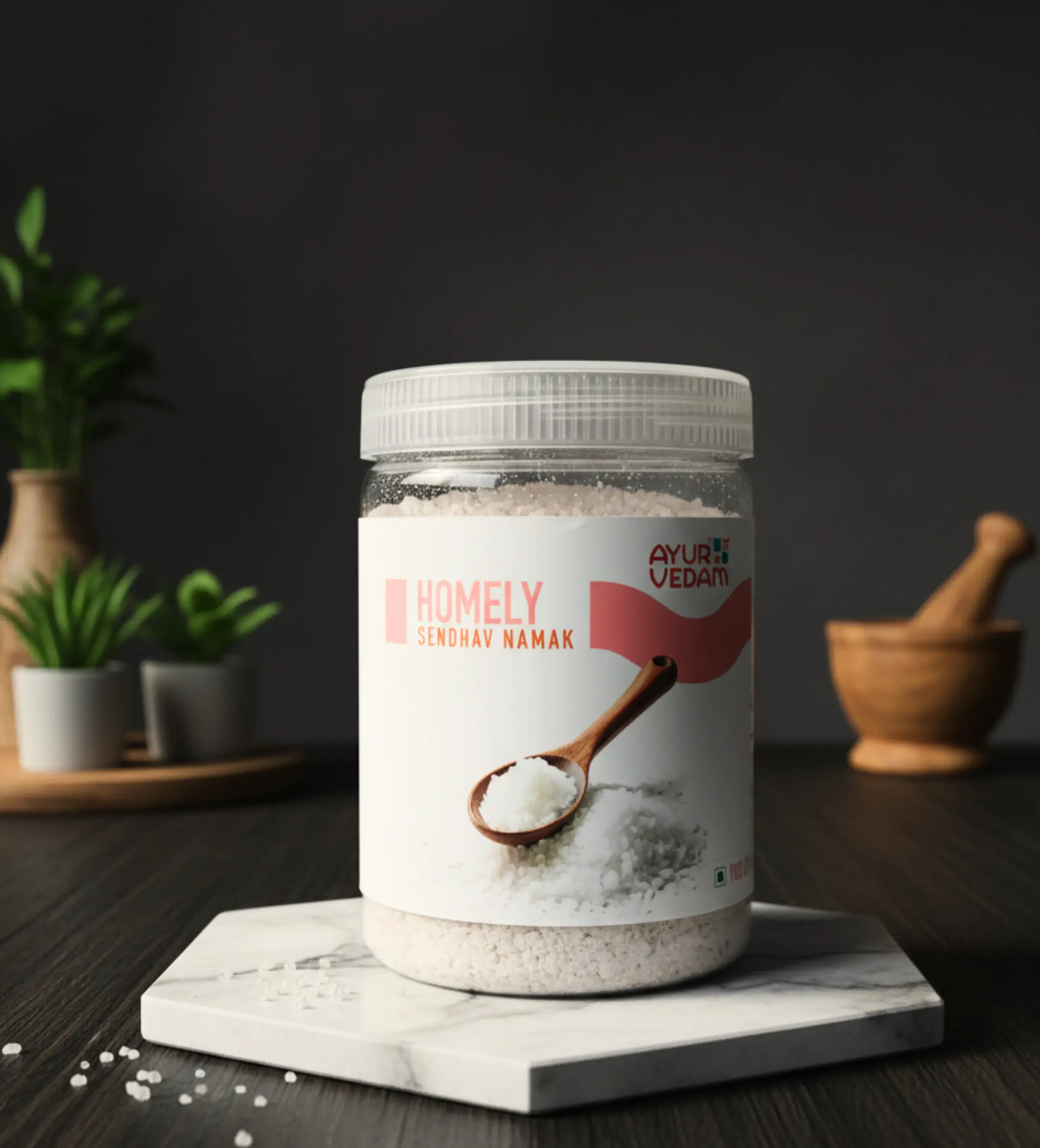 A Packet of Sendhav Namak by Ayurvedam