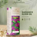 A package of Ayurvedam's Radiance Elixir Oil
