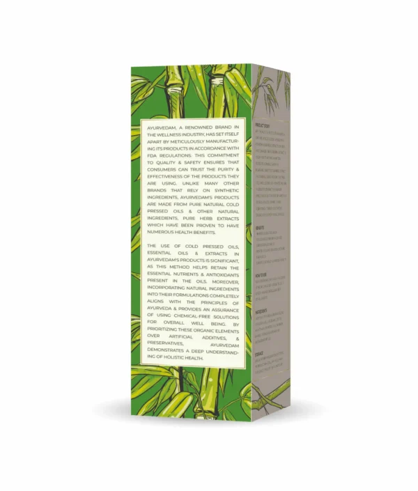 Back View of Comforting Muscle Rub Oil