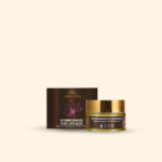 A jar of kumkumadi pure lip bliss cream by Ayurvedam