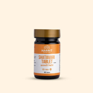 A bottle of Shatavari Tablet by Ayurvedam containing 60 tablets