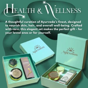Ayurvedam's Peaceful peach giftbox (3pc) mobile banner