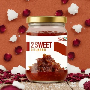 A jar of Gulkand by Ayurvedam (250g)