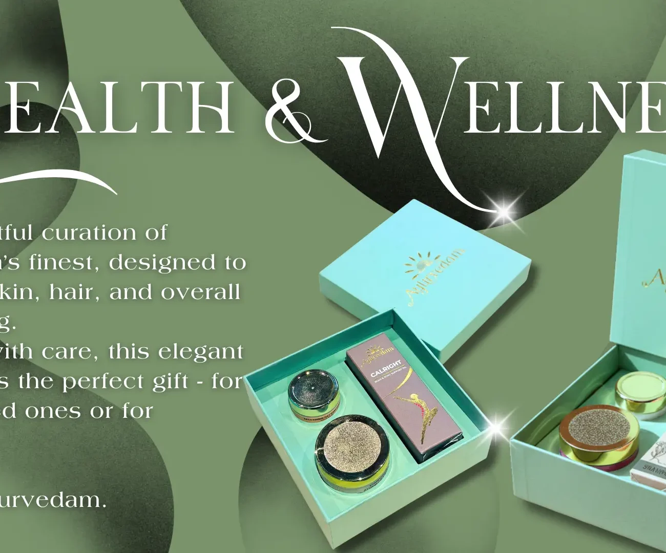 Ayurvedam's Peaceful peach giftbox (3pc)